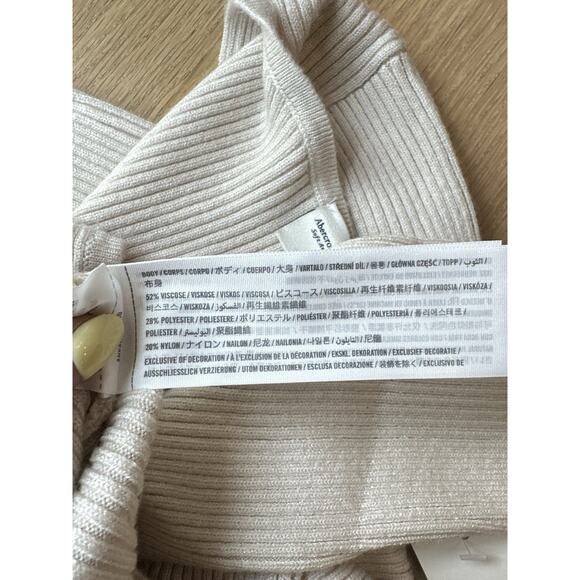 NWT Abercrombie & Fitch Soft Ribbed Wrap Bodysuit Size Medium - Picture 5 of 7